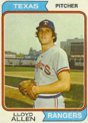 1974 Topps Baseball Cards      539     Lloyd Allen